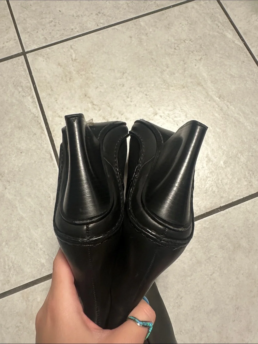 Tory Burch Lila Pointed Toe Knee Boots
